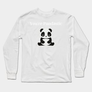 Animal Panda Pun Long Sleeve T-Shirt